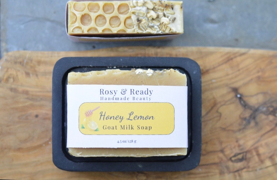Honey Lemon Goat Milk Soap