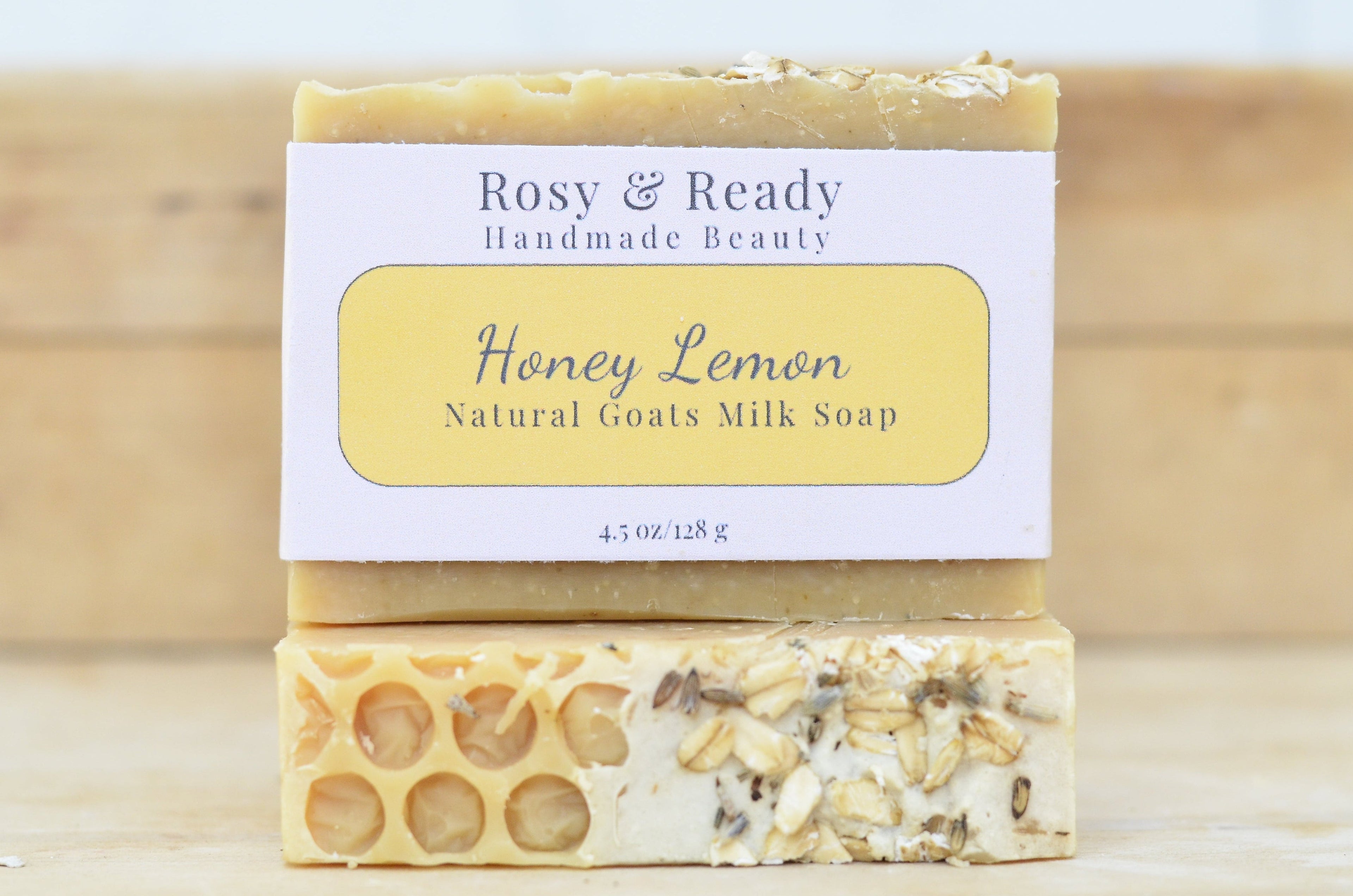 Honey Lemon Natural Goats Milk Soap