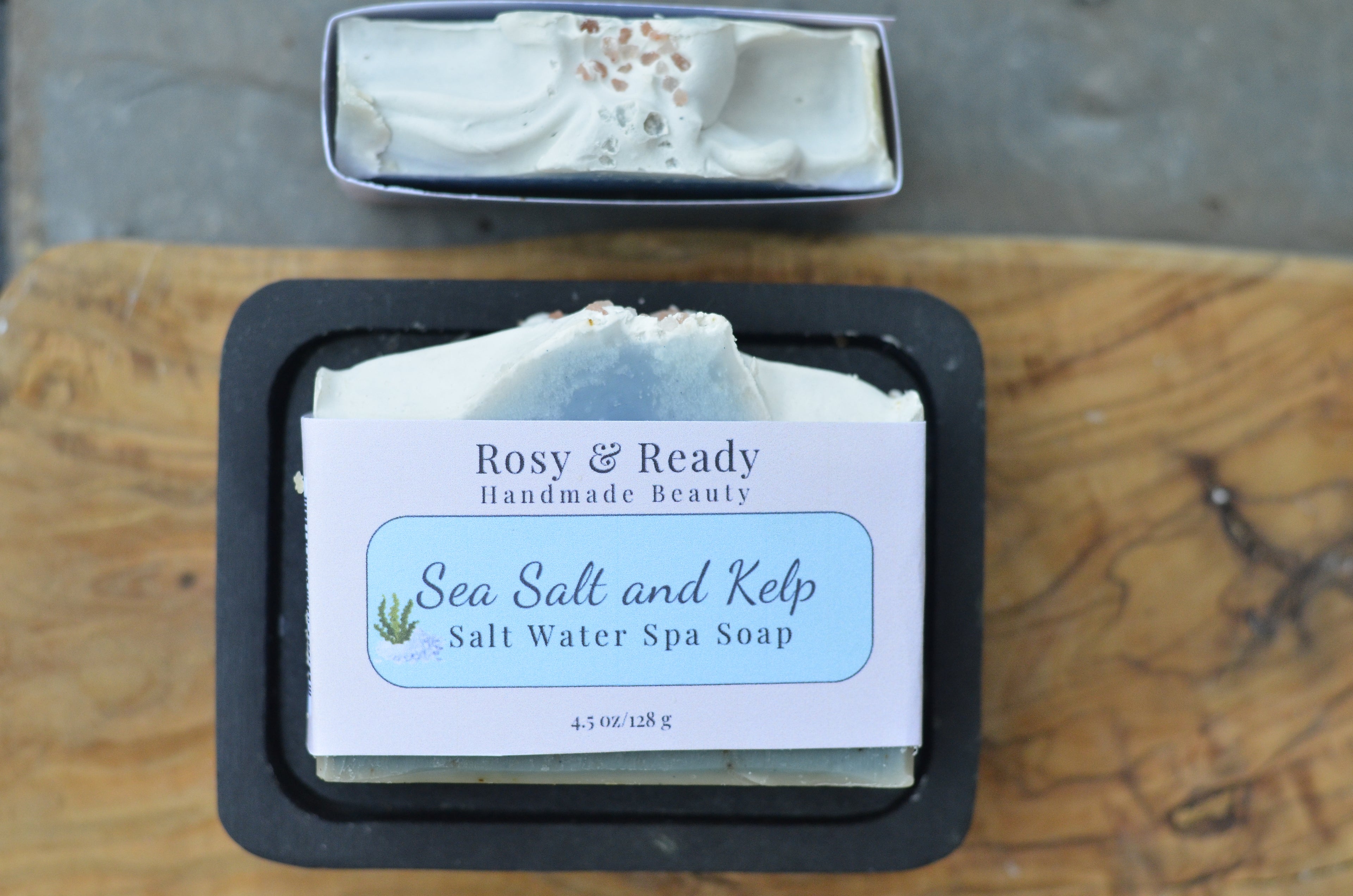 Sea Salt and Kelp Salt Water Spa Soap